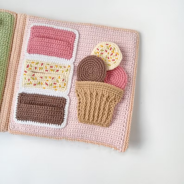 Sweet Quiet Book Crochet Pattern