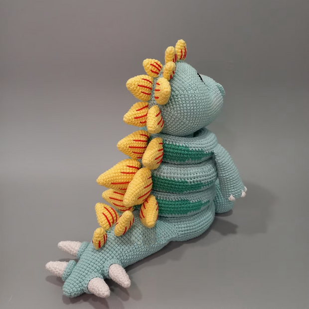 Dino stacking toy crochet pattern stegosaurus