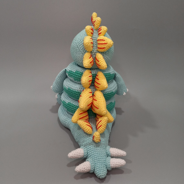 Dino stacking toy crochet pattern stegosaurus