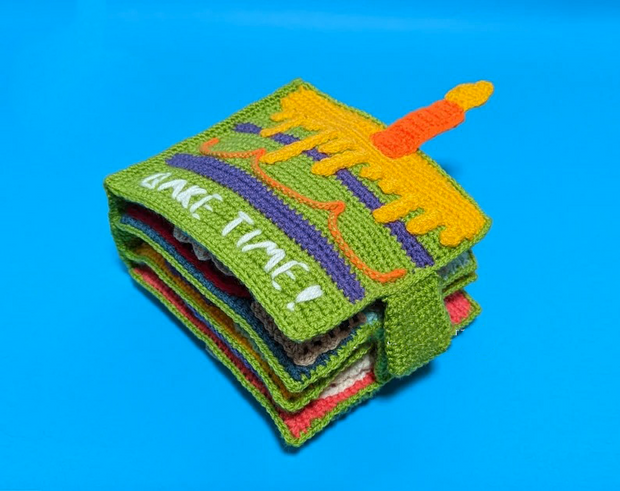 Crochet quiet book PDF amigurumi pattern Bake Time
