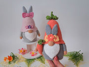 Set of 2 Easter GNOMES crochet pattern